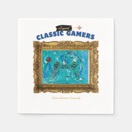 Klassieke Games Verjaardagsfeest Cool Play Servett Servet