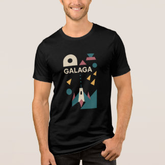Klassieke Gaming Galaga Style Essential Tri-Blend Shirt