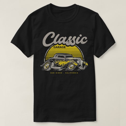 KLASSIEKE GARAGE 1 T-SHIRT (Design voorkant)