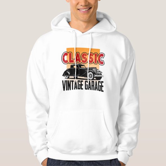 Klassieke garage hoodie (Voorkant)