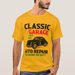 klassieke garage t-shirt