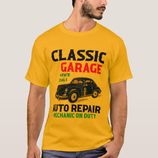 klassieke garage t-shirt
