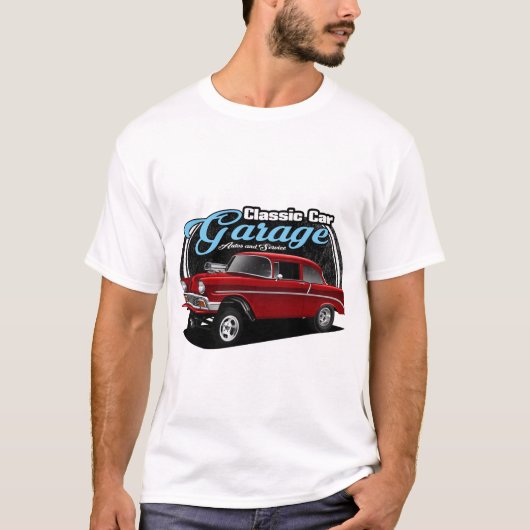 Klassieke Gasser Garage T-shirt (Voorkant)
