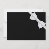 Klassieke Gatsby Deco bruiloft Dank u Kaart (Achterkant)