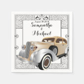klassieke Gatsby-stijl Servetten (Voorkant)