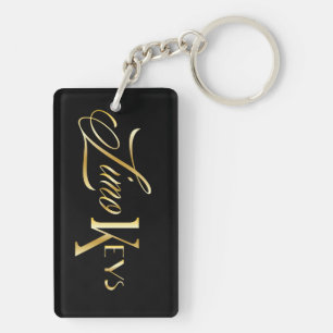  klassieke Gatsby-stijl Sleutelhanger