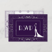 Klassieke Gatsby Style RSVP Manuela 25003a (Voorkant / Achterkant)