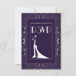 Klassieke Gatsby Style RSVP Manuela Kaartje