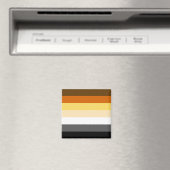 Klassieke Gay Bears Pride-vlag Magneet (Insitu (Vaatwasser))