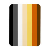 Klassieke Gay Bears Pride-vlag Magneet (Verticaal)