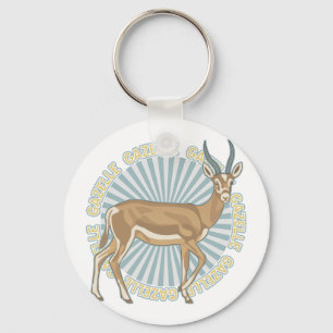 Klassieke Gazelle Sleutelhanger