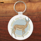 Klassieke Gazelle Sleutelhanger (Voorkant)