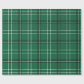 Klassieke, gedurfde feestelijke, groene kerst cadeaupapier (Vlak)