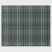 Klassieke, gedurfde jager groen cadeaupapier (Vlak)