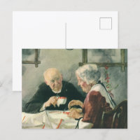 Klassieke Geestelijke, Koffie of Thee met een Prie