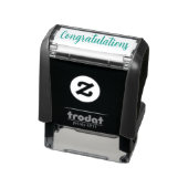Klassieke Gefeliciteerd Calligraphy Cursive Script Zelfinktende Stempel (Product)