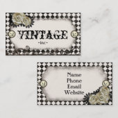 Klassieke  geïnspireerde visitekaartjes (Voorkant / Achterkant)