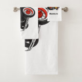 Klassieke gele auto 1931 bad handdoek (Insitu)