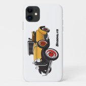Klassieke gele auto 1931 Case-Mate iPhone case (Achterkant)