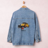 Klassieke gele auto 1931 denim jacket (Hangar)