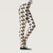 Klassieke gele auto 1931 leggings (Rechts)