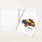 Klassieke gele auto 1931 planner (Display)