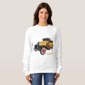 Klassieke gele auto 1931 trui (Voorkant volledig)