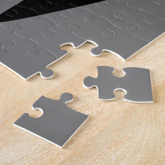 Klassieke gele auto legpuzzel (Zijkant)