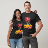 Klassieke gele auto t-shirt (Unisex)