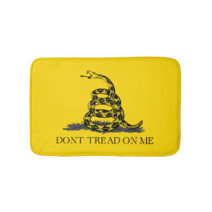 Klassieke Gele Gadsden Vlag Don't Tread on Me Badmat