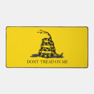Klassieke Gele Gadsden Vlag Don't Tread on Me Bureaumat
