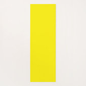 Klassieke gele gele geel yogamat (Achterkant)