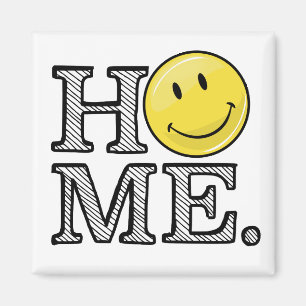 Klassieke gele Happy Face   Huishoudelijke opwarmi Magneet