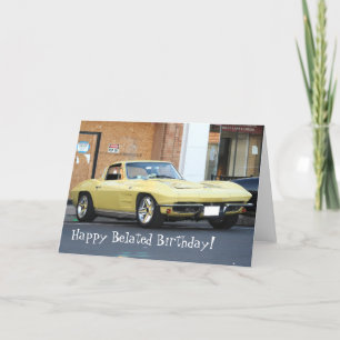 Klassieke Gele Vette Kaart