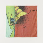 Klassieke Geo. Herriman Comic Art Wall Tapestry Wandkleed (Voorkant (horizontaal))