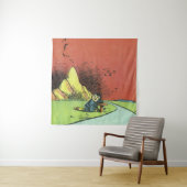Klassieke Geo. Herriman Comic Art Wall Tapestry Wandkleed (In situ)