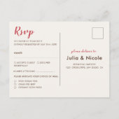 Klassieke Geometrische Mandala Patroon Wedding Briefkaart (Achterkant)