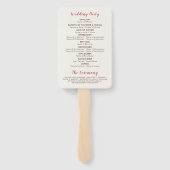 Klassieke Geometrische Mandala Patroon Wedding Handwaaier (Achterkant)