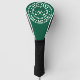 Klassieke Gepersonaliseerde Golf Club Speler Naam Golfheadcover