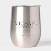 Klassieke Gepersonaliseerde Groomsman Naam (Links)