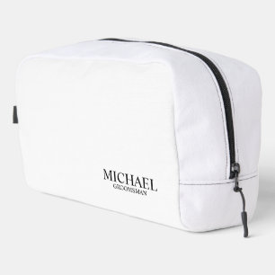 Klassieke Gepersonaliseerde Groomsman Naam Toilettasje