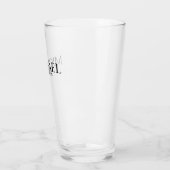 Klassieke gepersonaliseerde Groomsmen Glas (Links)