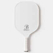 Klassieke Gepersonaliseerde het Monogram van het M Pickleball Paddle (Achterkant)