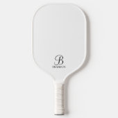 Klassieke Gepersonaliseerde het Monogram van het M Pickleball Paddle (Voorkant)