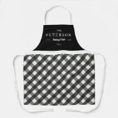 Klassieke gepersonaliseerde maatstaf voor matching schort (Voorkant)