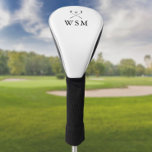 Klassieke gepersonaliseerde Monogram Golfclubs Golfheadcover<br><div class="desc">Pas het monogram aan in klassieke typografie aan om een uniek golfcadeau te creëer en in het belang van elke golfer. Ontworpen door: Thisnotme©</div>