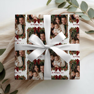 Klassieke geruite Kerstmis Tartan Elegantie Cadeaupapier