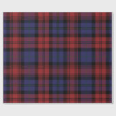 Klassieke geruite rustieke vakantie Tartan Cadeaupapier (Vlak)