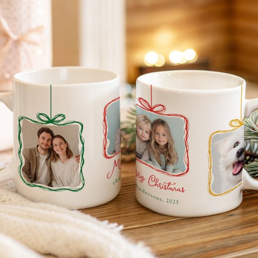 Klassieke geschenkdoos foto koffiemok