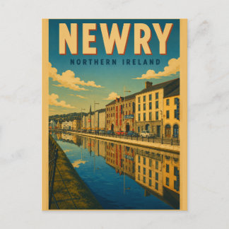Klassieke geschenken en souvenirs uit Newry Noord- Briefkaart